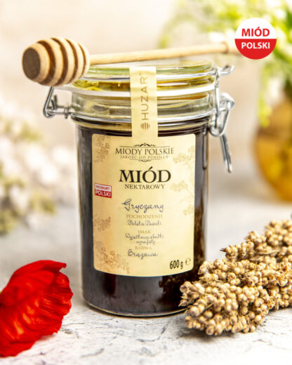 Miód polski gryczany 600g