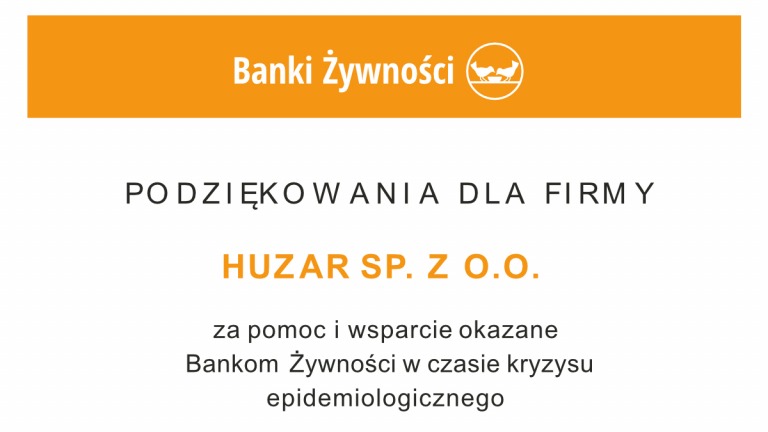 Huzar_Partner na kazdy czas- 1 Wyróżnienie Partner na każdy czas