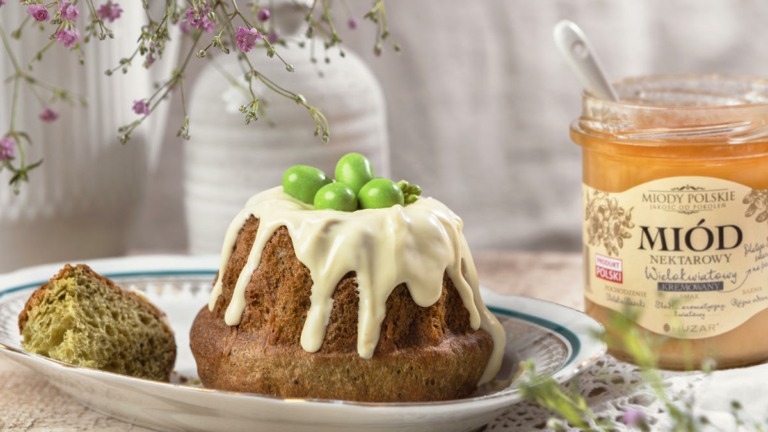 Zielona babka wielkanocna