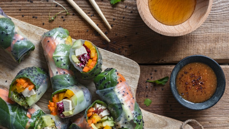 Spring rolls czyli sajgonki w wersji wege