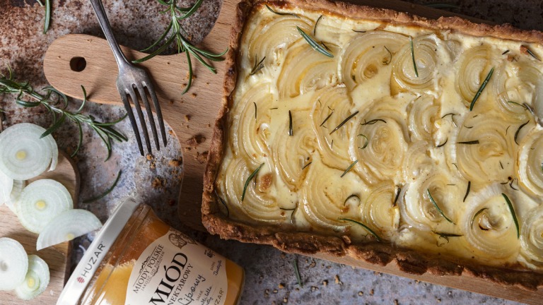 Tarta z kozim serem
